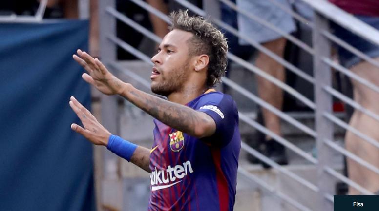 内马尔在巴塞罗那天鹅之歌中达到了高峰