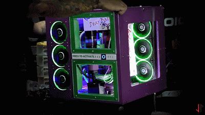 能热饭还能当马桶？别拦我，请把我埋在这样的电脑机箱里