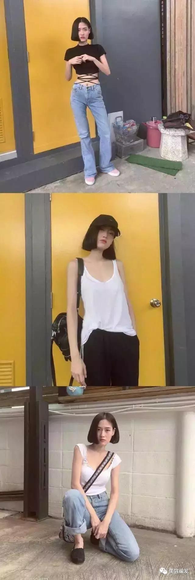 网红齐肩短发发型最新减龄沙宣,沙宣发型齐肩短发