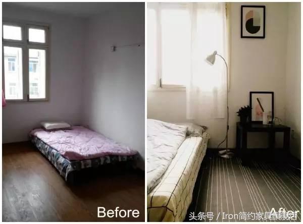 出租屋小房间样板间,女子花3个月改造毛坯房爆红