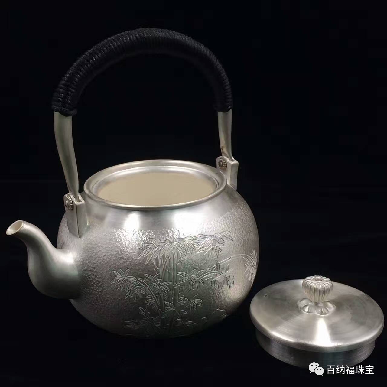 银壶鉴赏,一款有个性的银壶