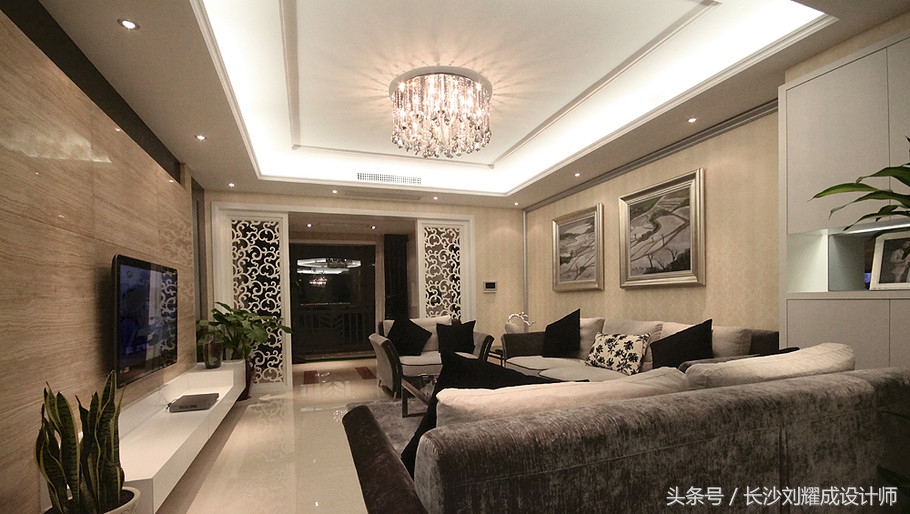 保利上城复式挑空设计效果图,深圳保利上城设计