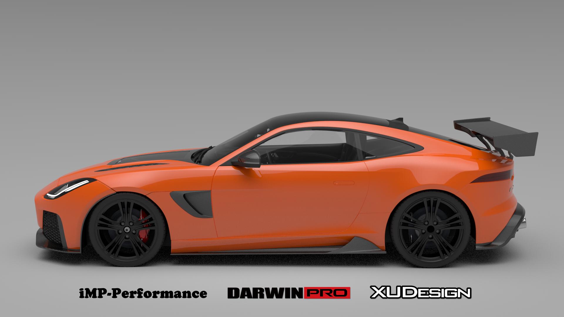 佐罗之剑！优雅的英伦跑车捷豹F-type换装最新XUDesign空力套件，每个人都为之侧目！