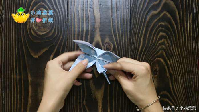 美丽的蝴蝶折纸,蝴蝶折纸网红款教程