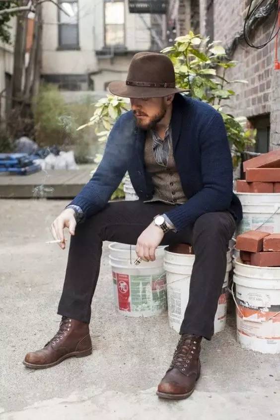 男士必备的经典靴子,现在潮流的男士靴子