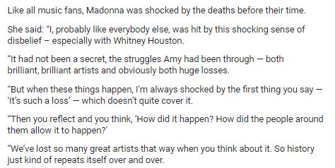 老牌Diva的抓马：Madonna信件曝光，称WhitneyHouston“平庸到可怕”