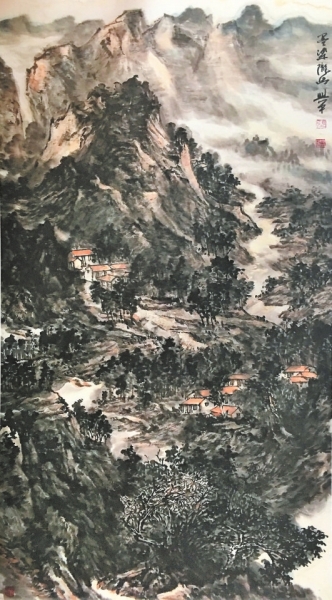 张兴中国画一平尺,张兴全国画