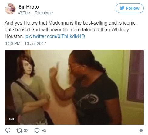 老牌Diva的抓马：Madonna信件曝光，称WhitneyHouston“平庸到可怕”