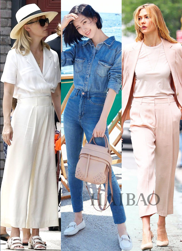 夏日质感型格还属Monochrome！傻脸娜、Gigi带头引领顺色搭配：“专一”这件事，在穿衣上同样有魅力！