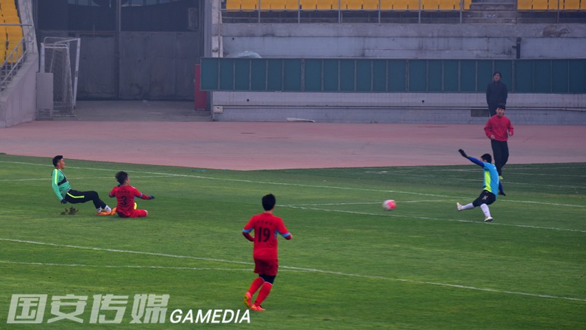 国安对重庆奥古斯托,奥古斯托破门国安