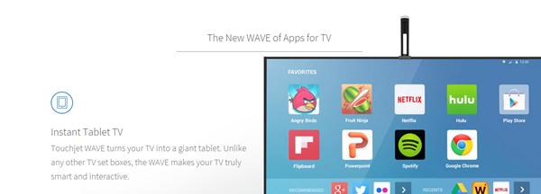 这款设备让液晶电视变身平板电脑，买买买