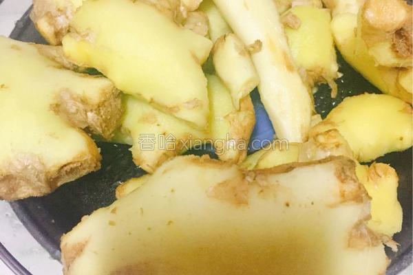 红糖生姜止咳糖浆,夏天止咳糖水