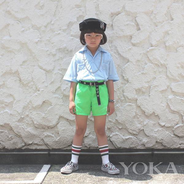 令老阿姨汗颜6岁日本小萝莉把choker玩得这么溜！