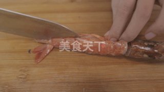 平底锅芝士煎阿根廷红虾,阿根廷红虾香煎怎么做