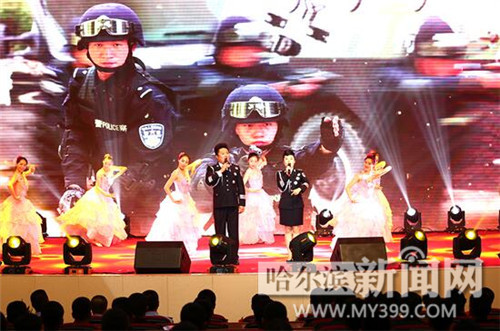 淄博公安文艺小分队基层行,公安文化基层行