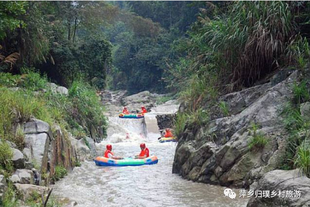 萍乡去武功山漂流路线,萍乡武功山万龙峡漂流旅游攻略