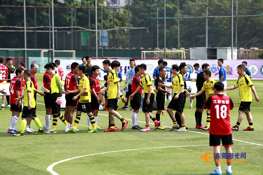 校友齐聚燃热血青春第二届东莞全国高校校友足球联赛开波