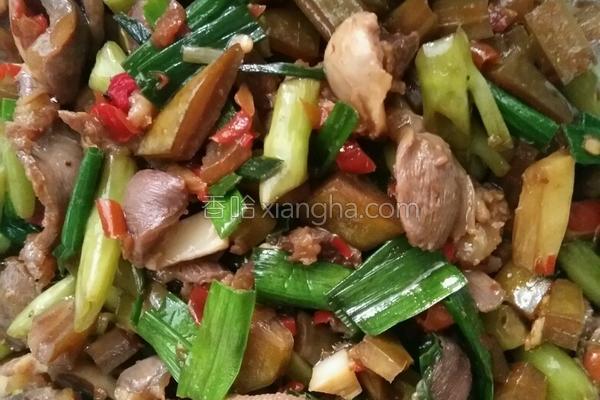 鸡胗怎么炒不会有腥味,鸡胗怎么炒才能好吃不硬川味