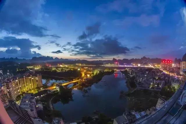 广西最美山水小城,广西山水美如人间仙境在哪里