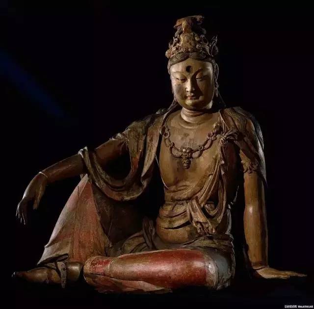 古代木刻佛像,中国古代寺庙木雕佛像