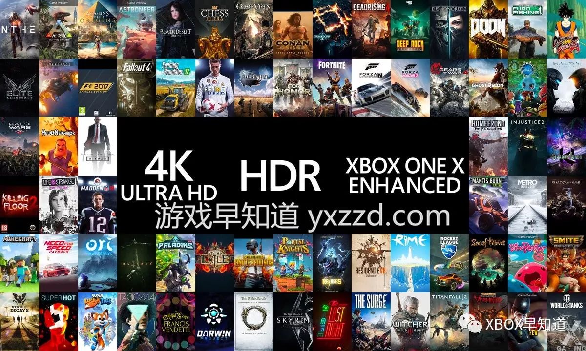 xboxonex支持哪些4k游戏,xboxonex详细规格