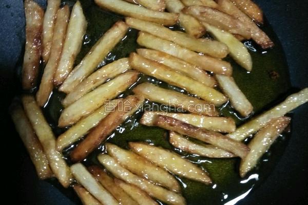 低脂版炸薯条,怎么煎薯条半成品