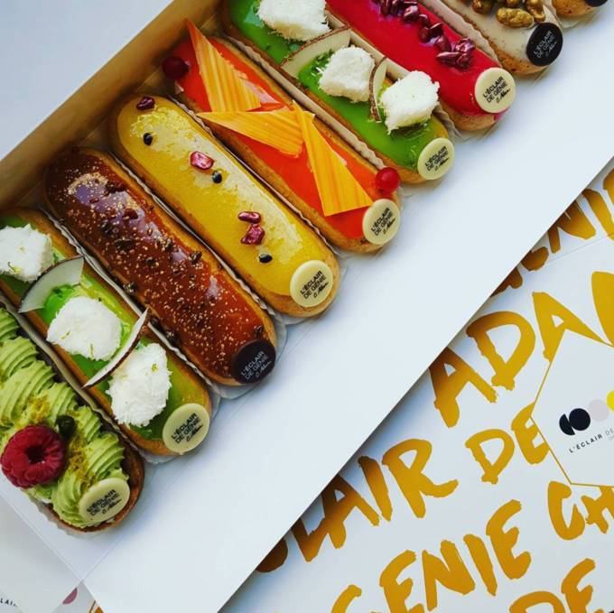 法国正宗马卡龙甜点,法式经典甜点马卡龙快来尝一尝