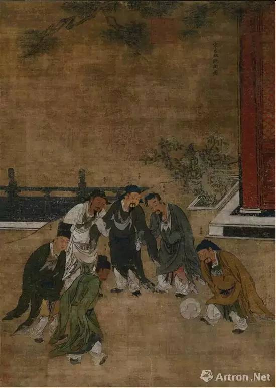 古画中的体育运动,雅昌艺术网专稿