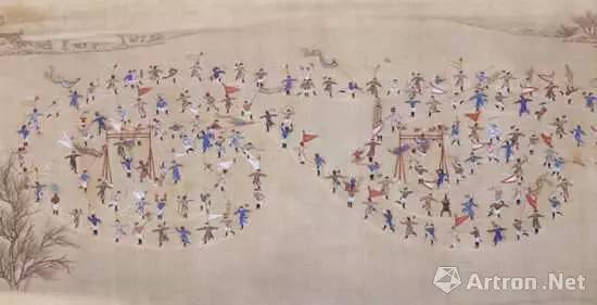 古画中的体育运动,雅昌艺术网专稿