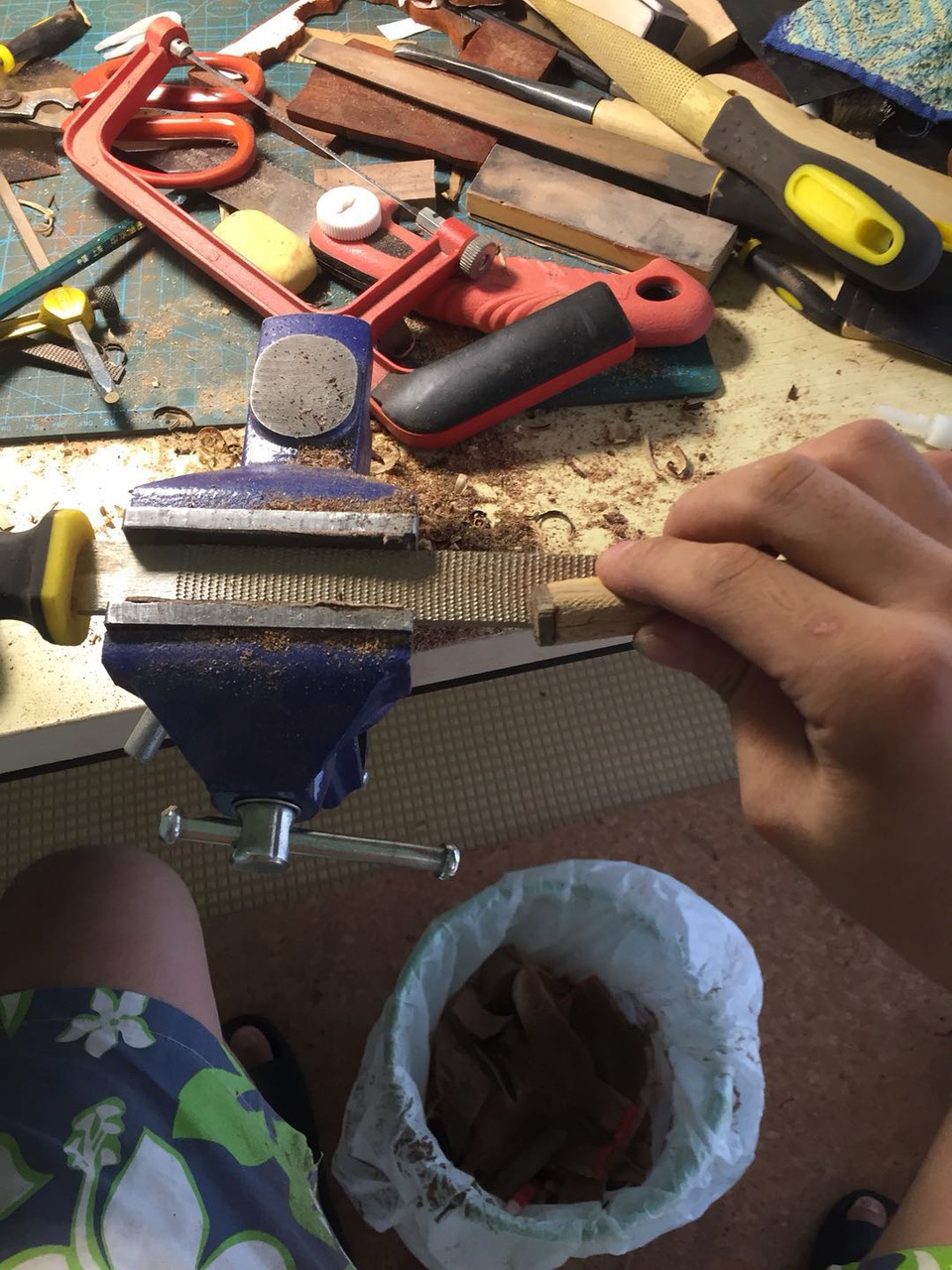 豆瓣日记:高兴哥手把手教你玩木头之『大马士革茶刀见过没？』