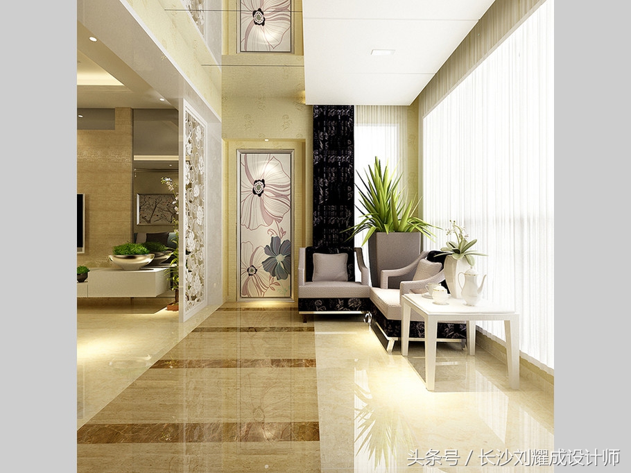 保利上城复式挑空设计效果图,深圳保利上城设计