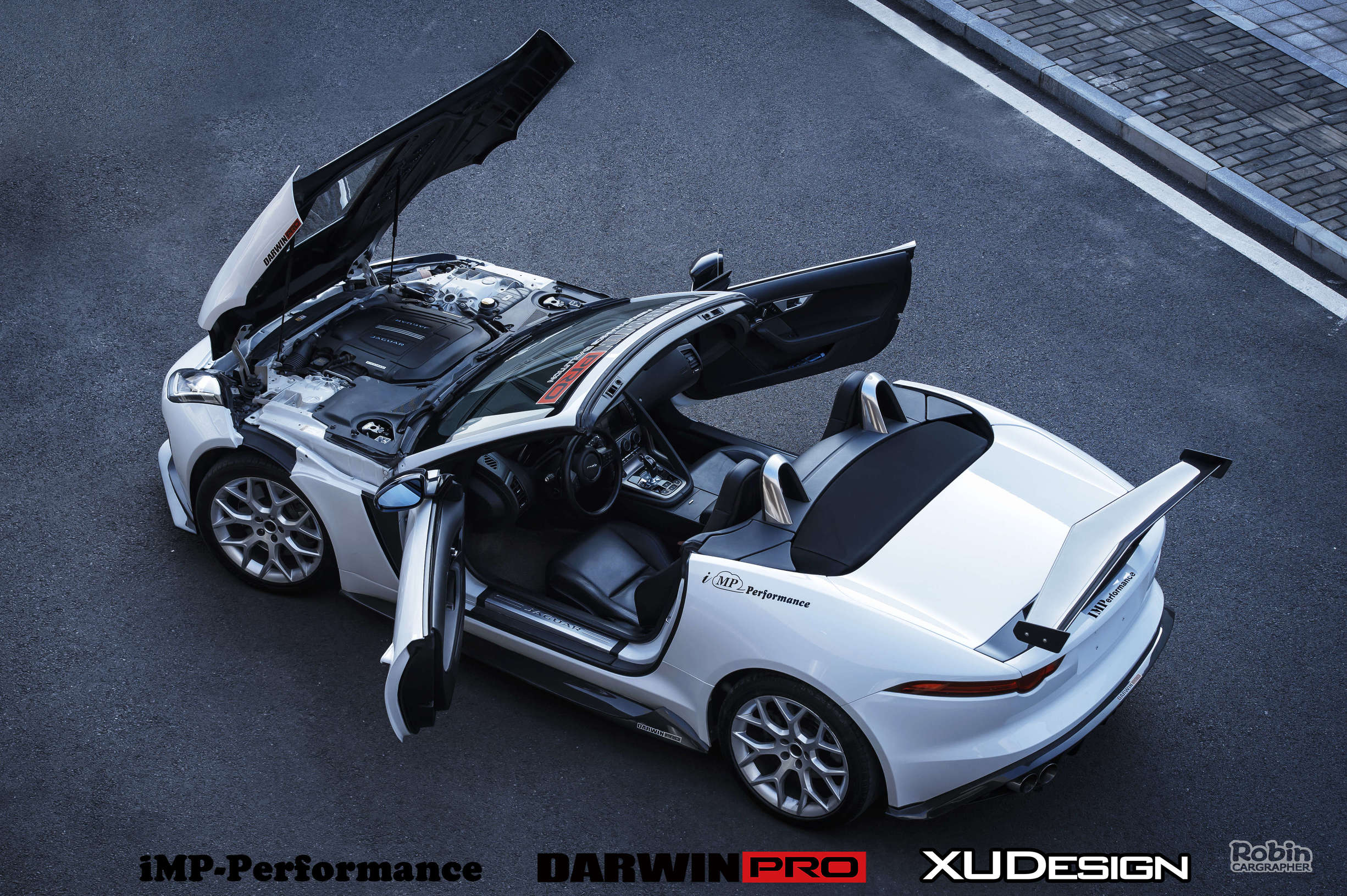 佐罗之剑！优雅的英伦跑车捷豹F-type换装最新XUDesign空力套件，每个人都为之侧目！