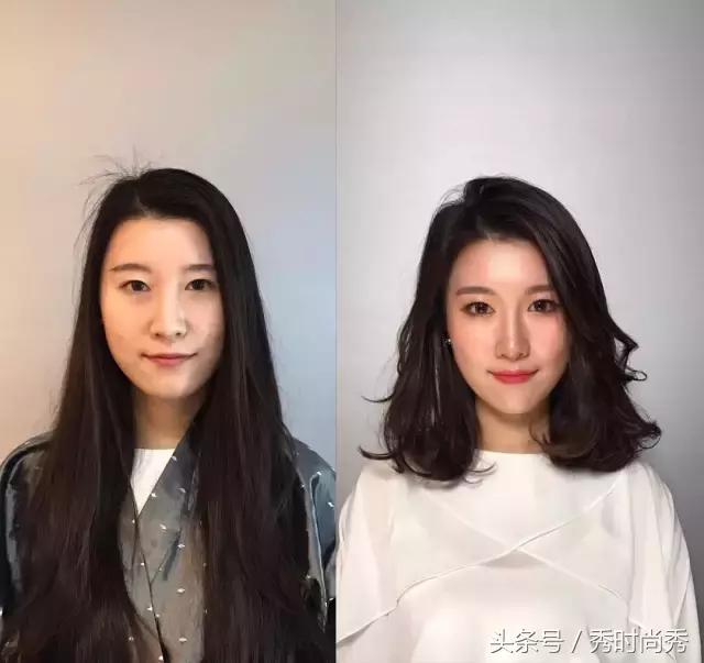 韩系外翻中短发高级感,短发发尾外翻发型