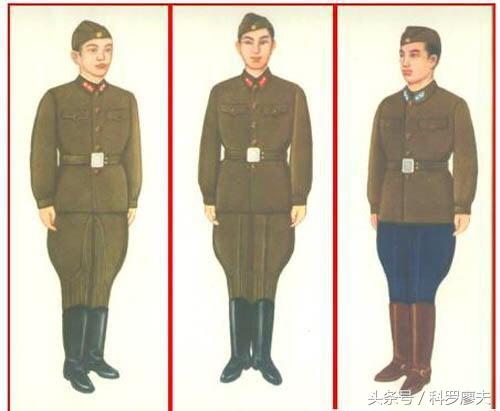 国军军装发展史,国军军装演变史