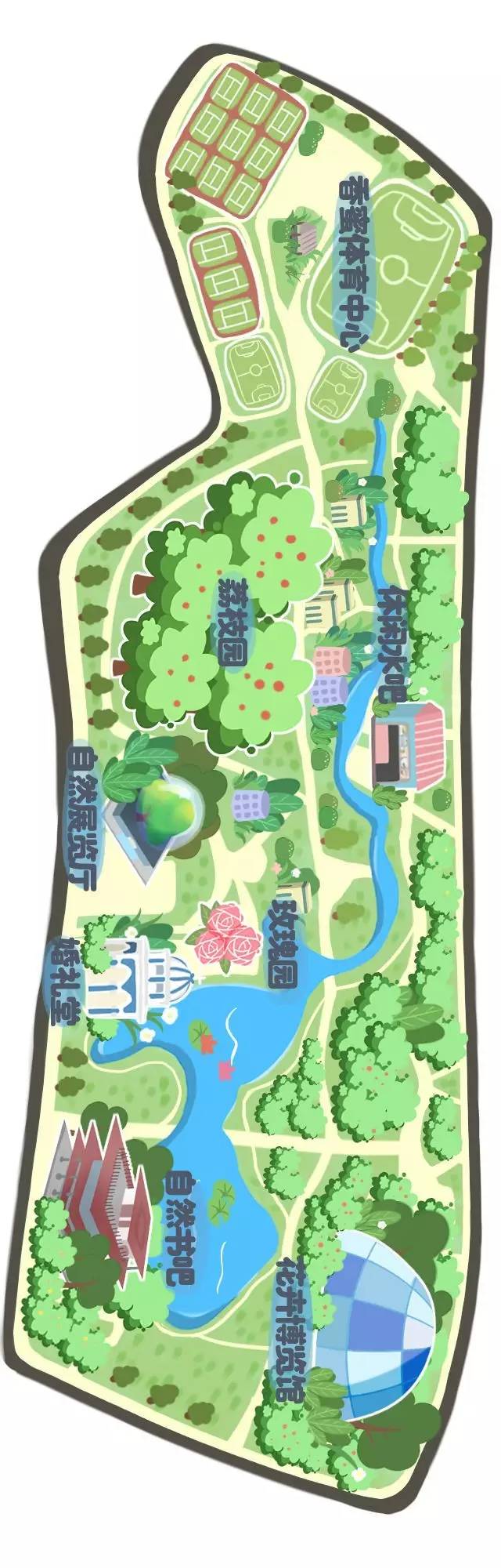 又多了一个免费约会公园！空中栈道、荔枝林、*瑰园玫**，环境超棒的！