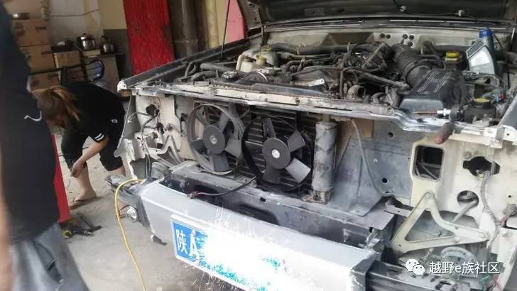 jeep2500改硅油风扇,新人首单0.01元贴纸