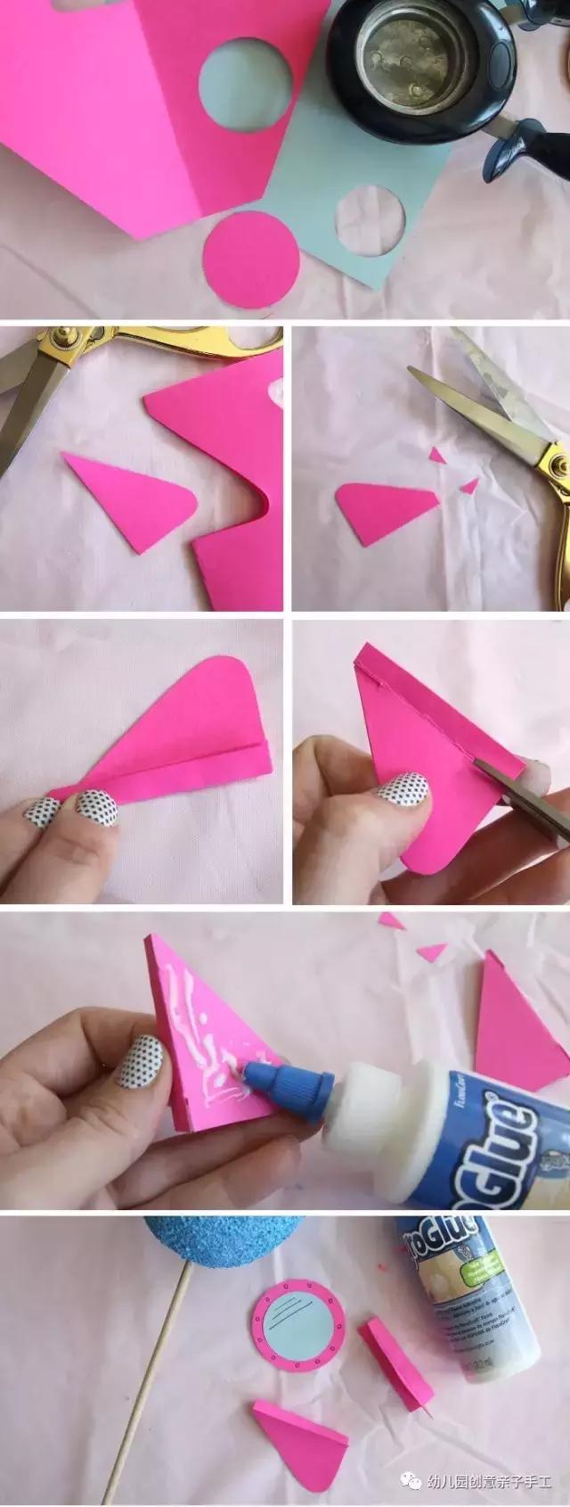 泡沫球球小手工怎么制作,儿童手工废物利用水晶球