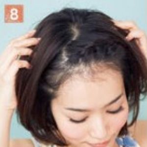 波波头发型女怎么扎好看小孩,短发波波头的扎法步骤