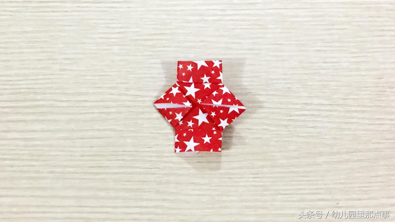 红灯笼折纸视频不用双面胶,手工折纸小学生红灯笼