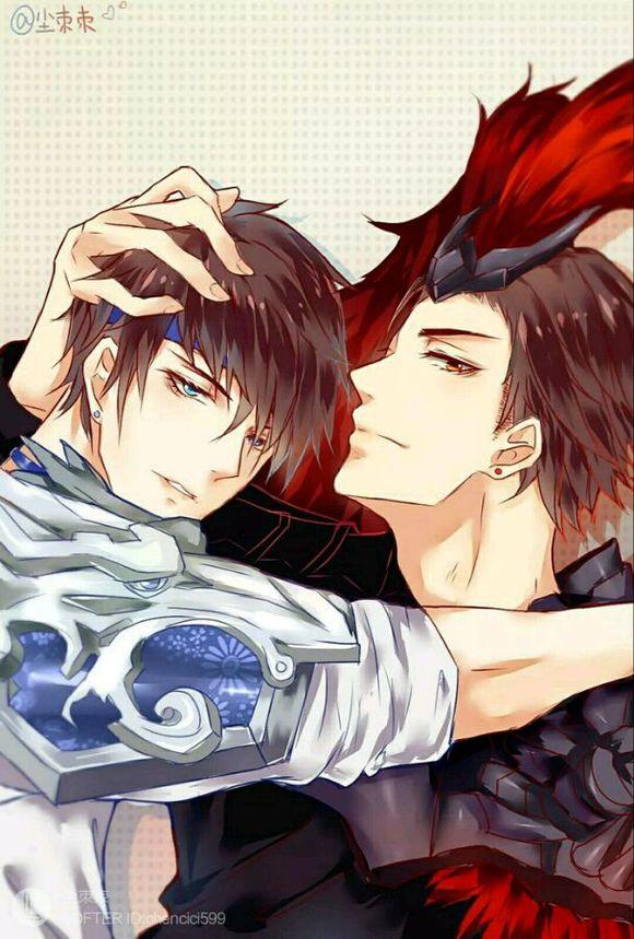 王者光荣情侣头像一男一女校园,王者光荣项羽霸王别姬情侣头像