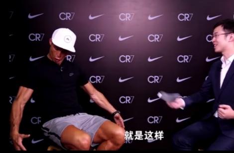 球迷7次c罗庆祝动作,c罗真性情原版