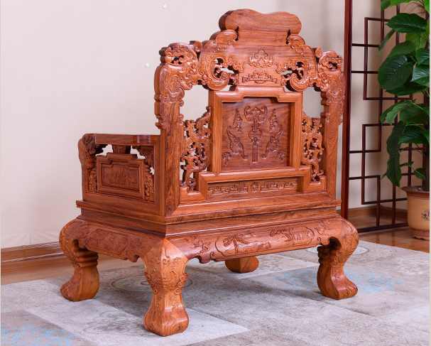 红木沙发哪套款式最好看,一套红木沙发组合