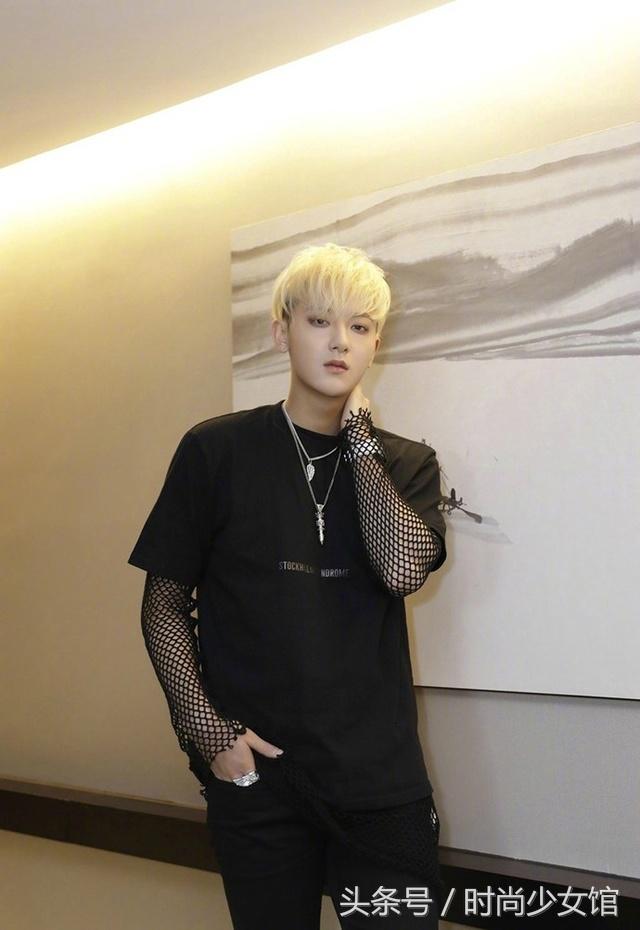 张翰鹿晗,鹿晗渔网背心