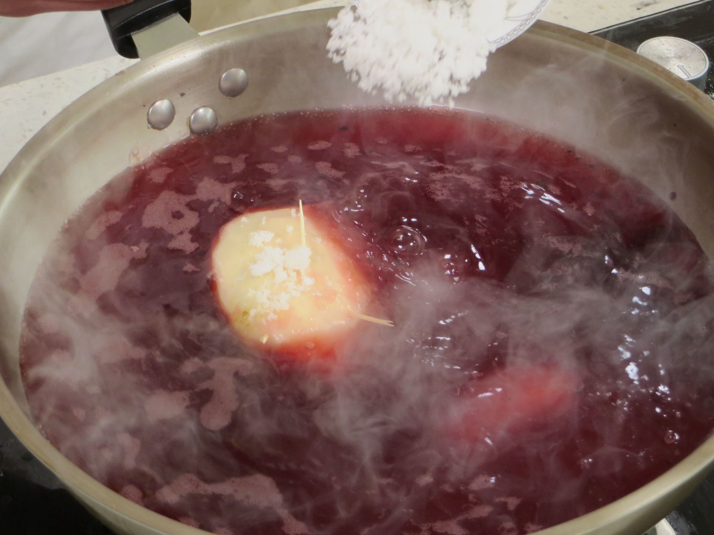 正宗糯米桂花藕的做法,桂花糯米藕做法过程