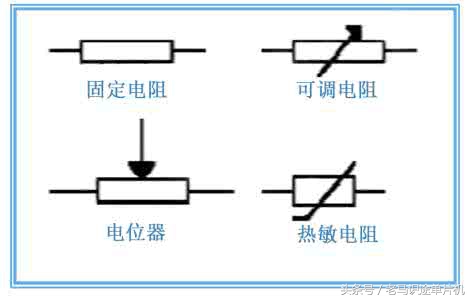 电子元器件电路图字母符号,二极管电子元器件图形符号及名称