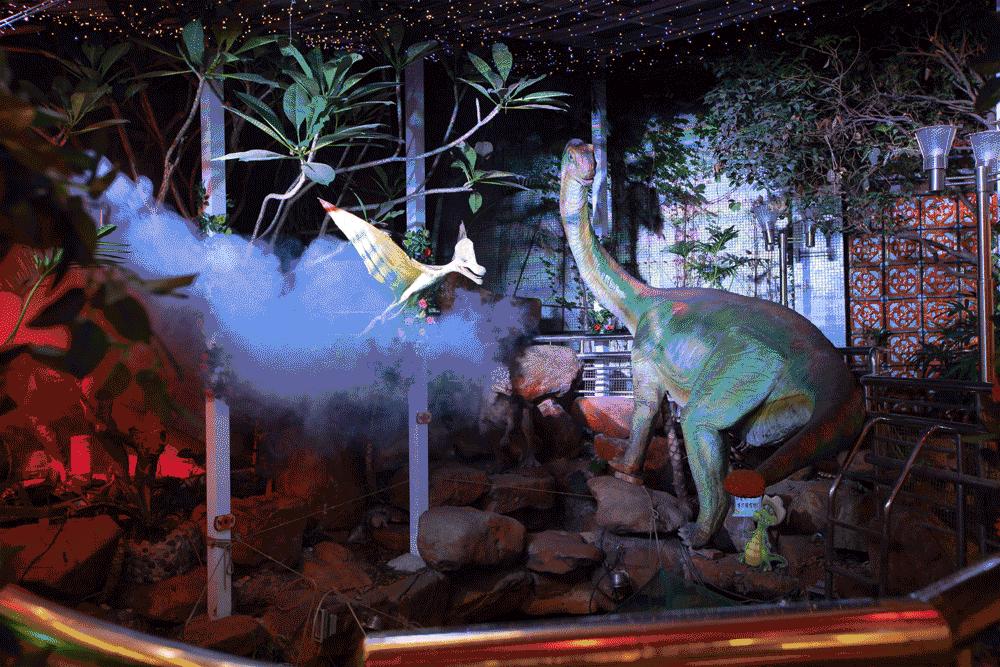 长洲岛竟有座半山望江恐龙主题酒店！吃住玩样样齐！