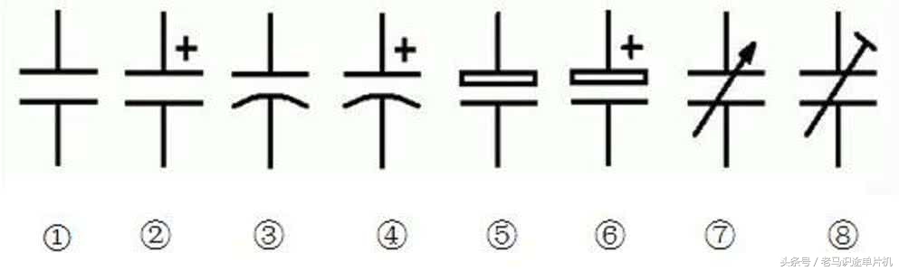 电子元器件电路图字母符号,二极管电子元器件图形符号及名称