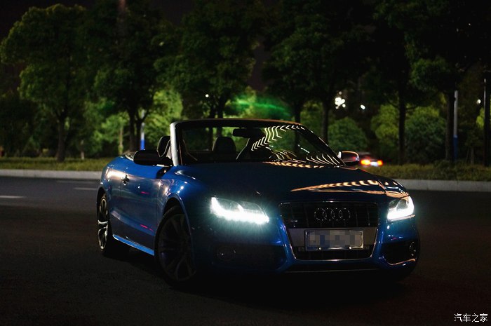 运动感很强新款奥迪s5敞篷版实车,性能和买菜兼顾的2018款奥迪s5