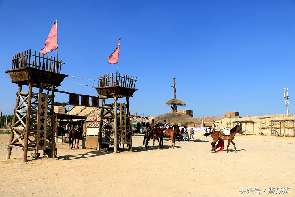 西部影视城一枝独秀,西部影视城荒凉