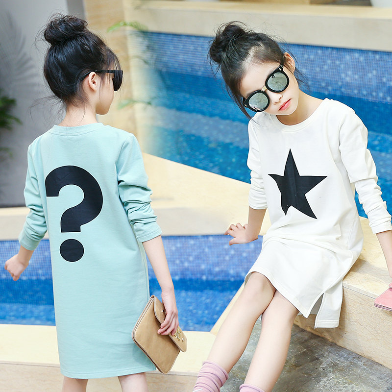 12岁女童夏季白色t恤时尚,儿童时尚t恤女童